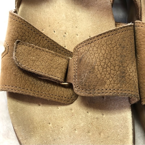 𝅺rockport Brown Leather Sandals Size 6.5B - Picture 6 of 10